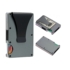 Fém betét- és hitelkártya tartó RFID-ellenes védelemmel / szürke